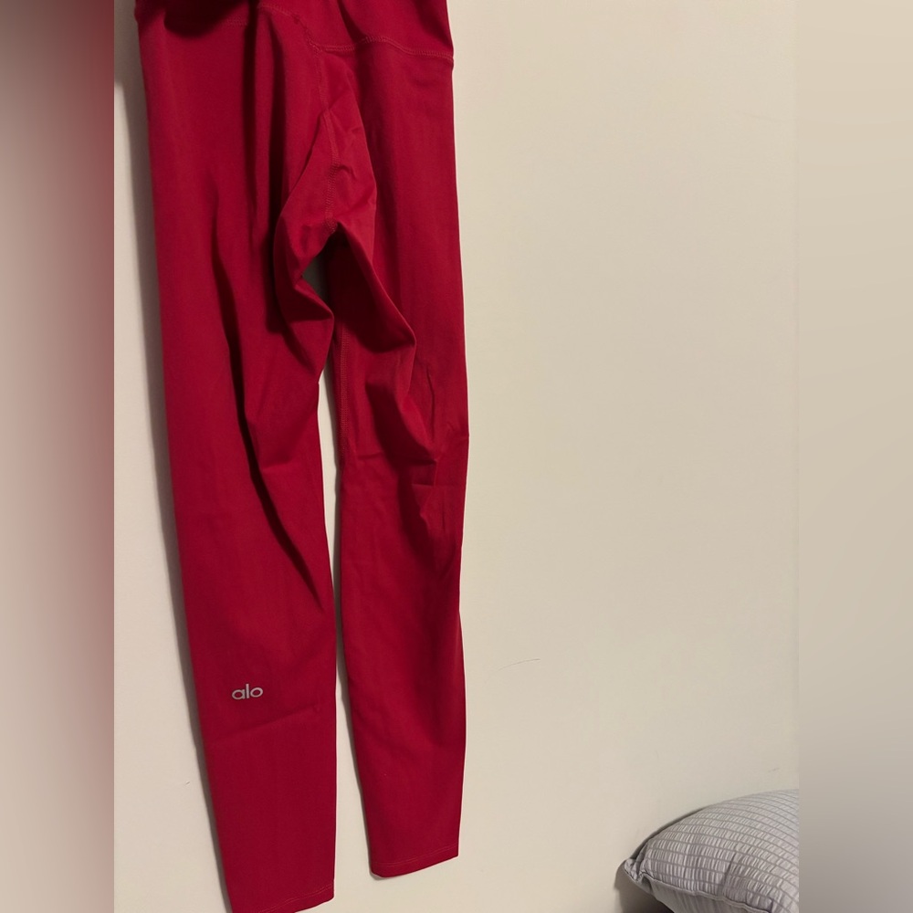 ALO Yoga Red Leggings